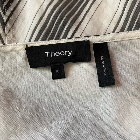 Theory Spaghetti Day Dress Size 8 - Picture 11 of 12